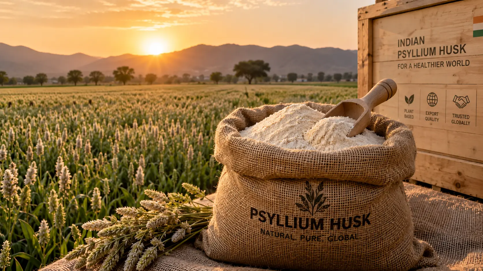 Vedafox Group Premium Psyllium Husk and Isabgol Processing Facility - Leading Exporters from India